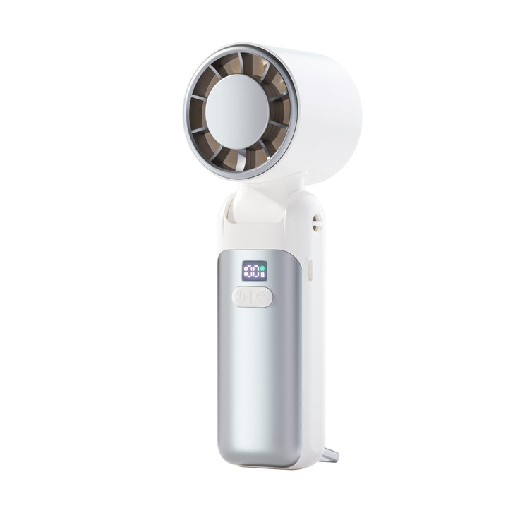 Women's compact USB handheld fan with LCD display Kalsten