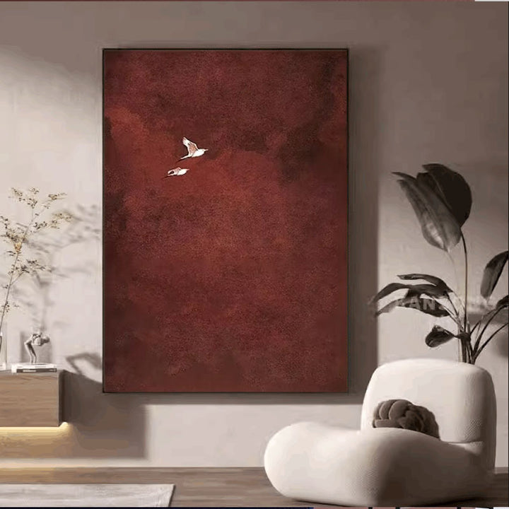 Abstract Landscape Canvas Artwork