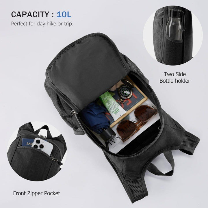 Travel leisure backpack with practical compartments Kalsten
