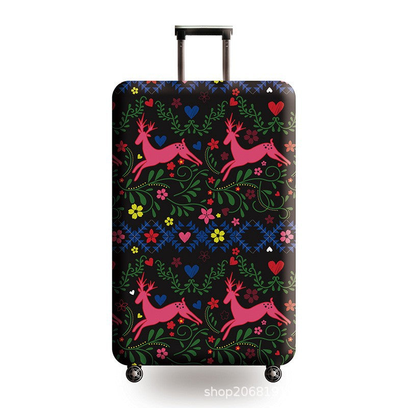 Unisex Hard Shell Suitcase with Playful Animal Motif Kalsten