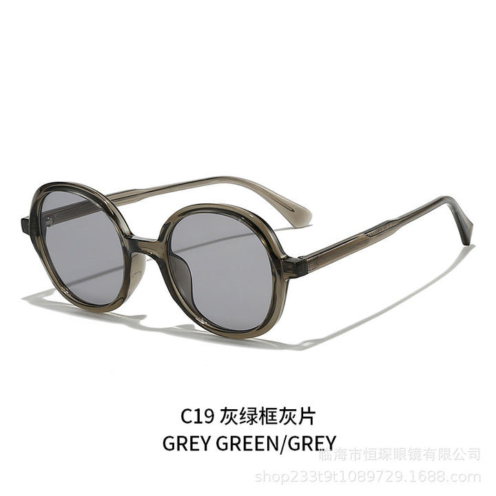 Women's fashionable sunglasses with stylish round shape Kalsten