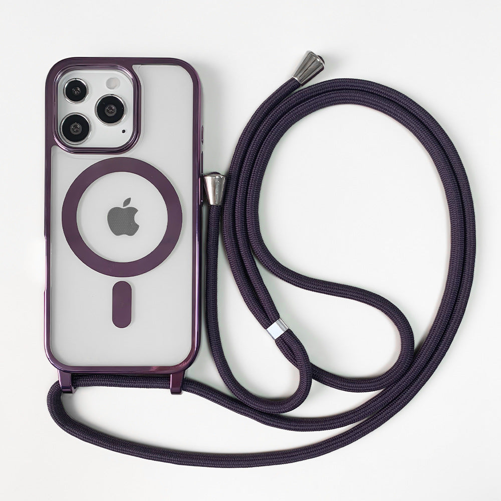 Magnetic Crossbody Phone Case with Adjustable Strap Kalsten