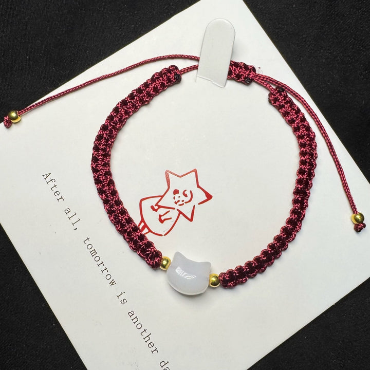 Adjustable Cat-Themed Friendship Bracelet Kalsten