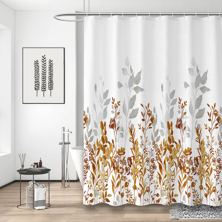 Floral Print Shower Curtain Kalsten