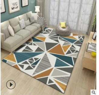 Marble-Patterned Area Rug Kalsten