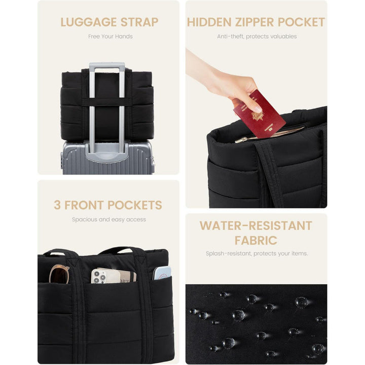 Padded everyday handbag with practical outer pockets Kalsten