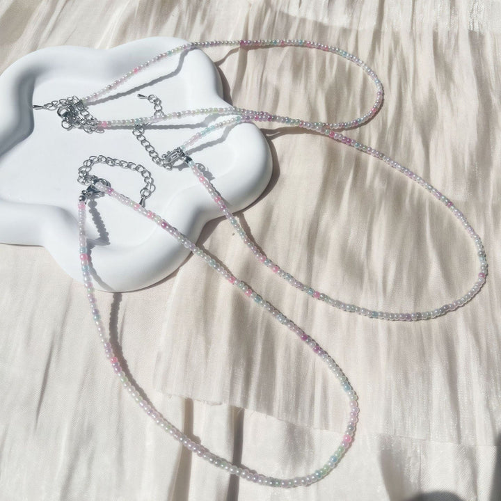 Handcrafted Beaded Choker Necklace Kalsten