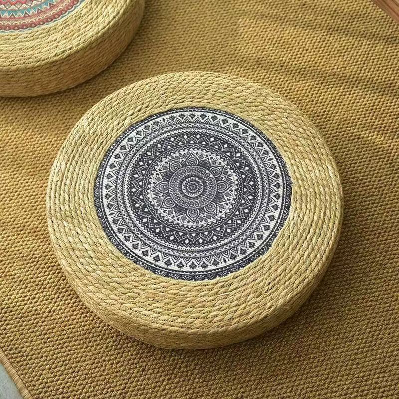 Beef Artificial Leather Pouf Kalsten