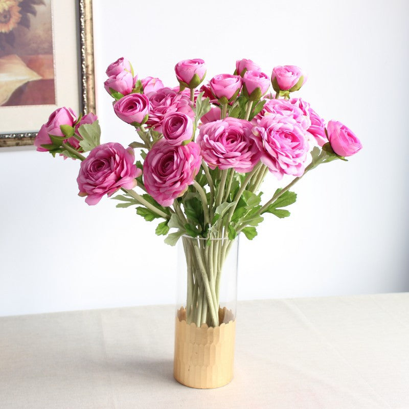 Realistic Floral Ranunculus Stem