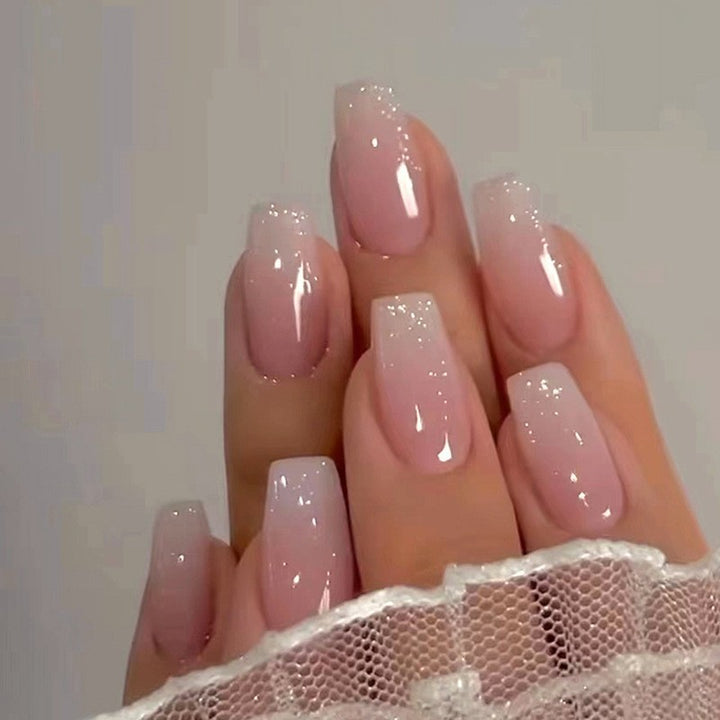Classic Square-Shaped Press-On Nails