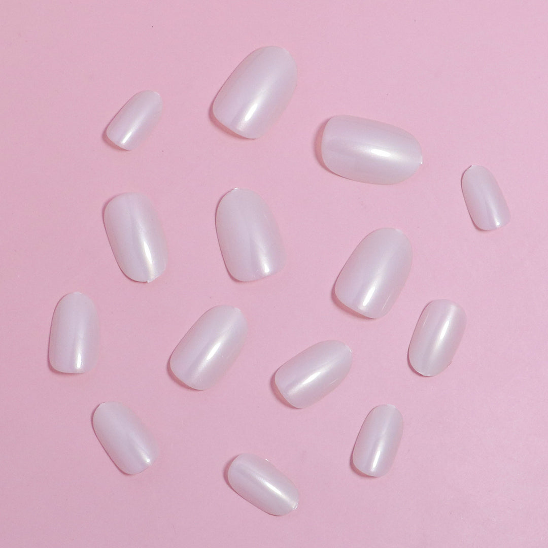 Premium Glossy Almond-Shaped Press-On Nail Tips Kalsten