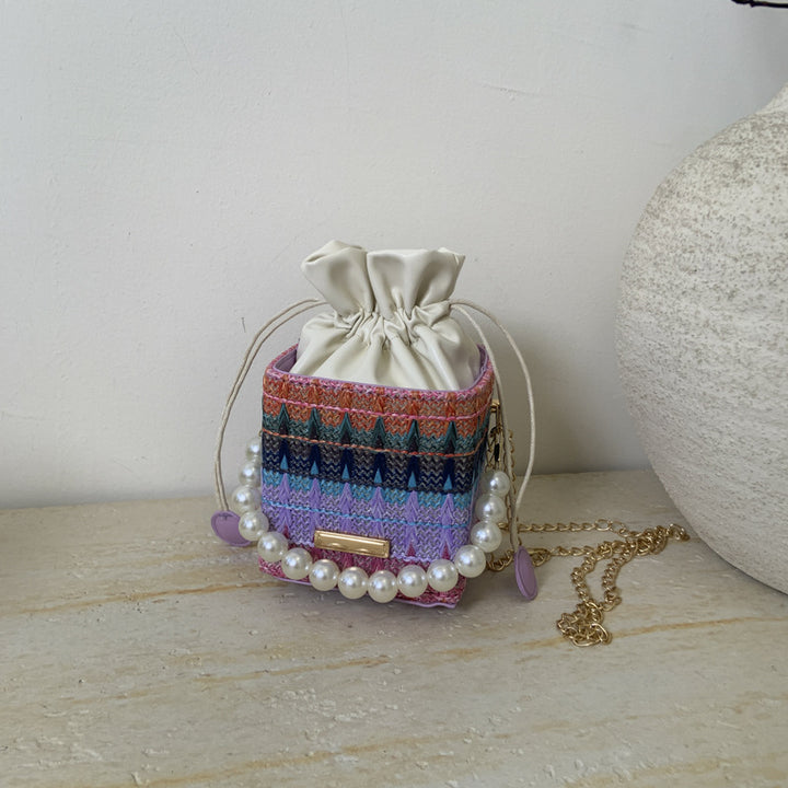 Charming Mini Drawstring Shoulder Bag Kalsten