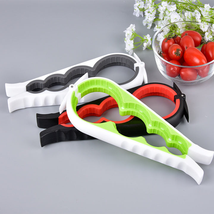 Multifunctional kitchen helper with integrated bottle opener function Kalsten