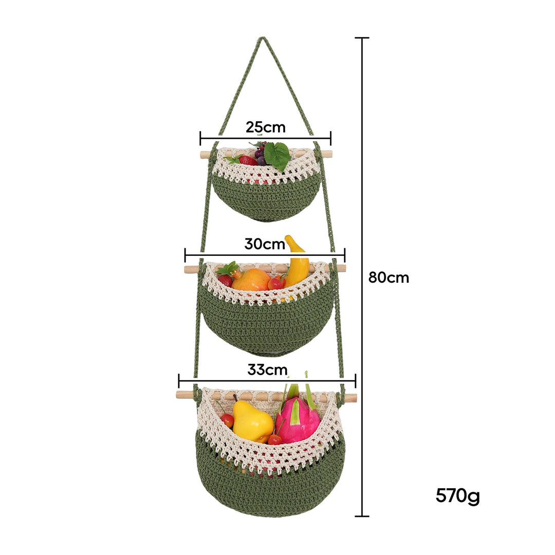 Handcrafted Macrame Wall Planter