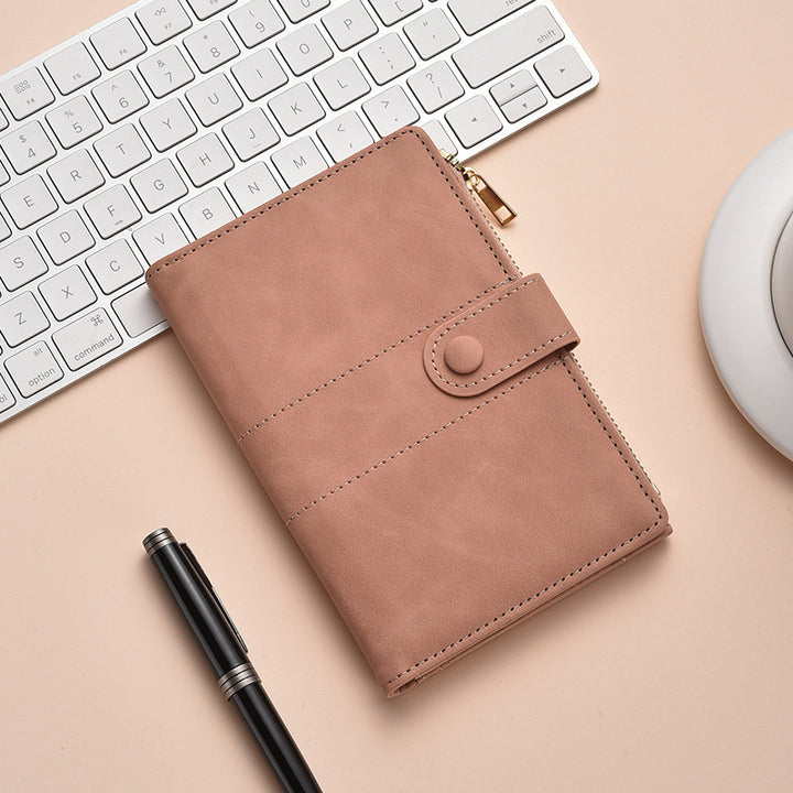 Premium Leather Zippered Journal Organizer Kalsten