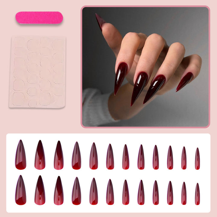 Artificial nails with pointed shapes Kalsten