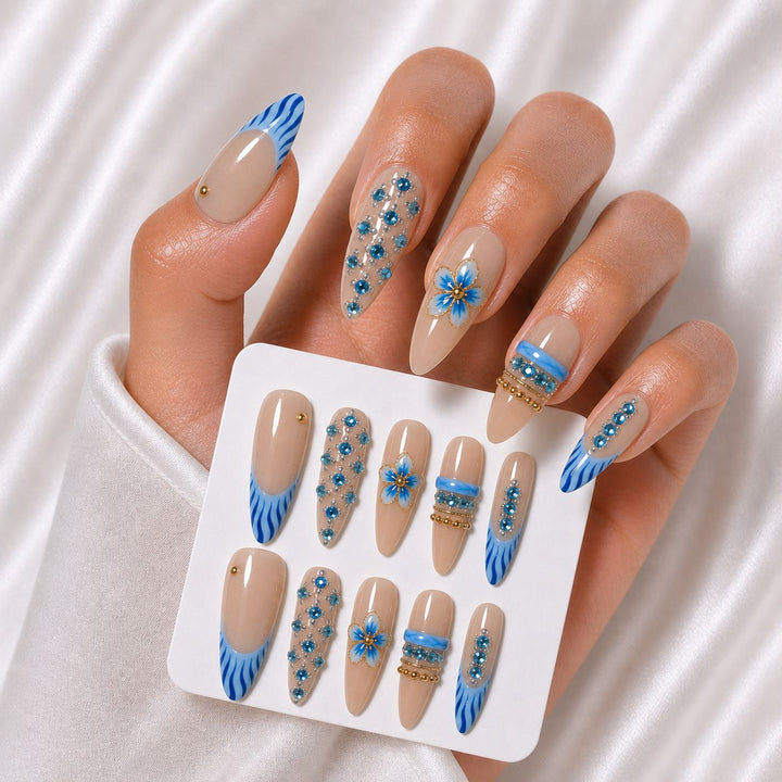 Themed 3D Nail Art Extensions Kalsten