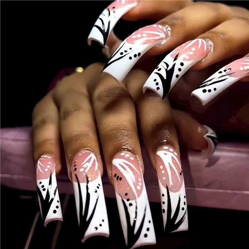 Decorative Long-Length Nail Art Kalsten