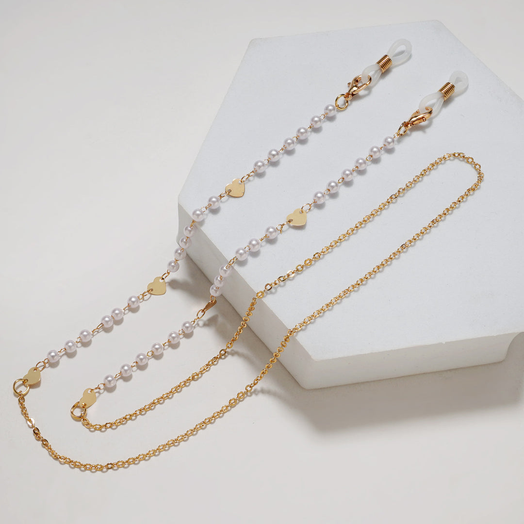 Trendy Geometric Eyewear Chain Kalsten