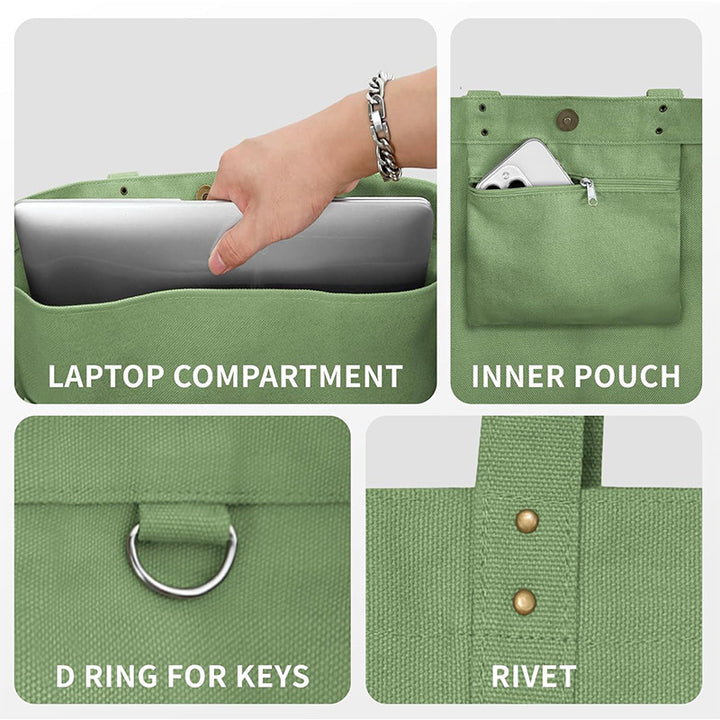 Multifunctional and Spacious Shopping Bag with Practically Designed Compartments Kalsten