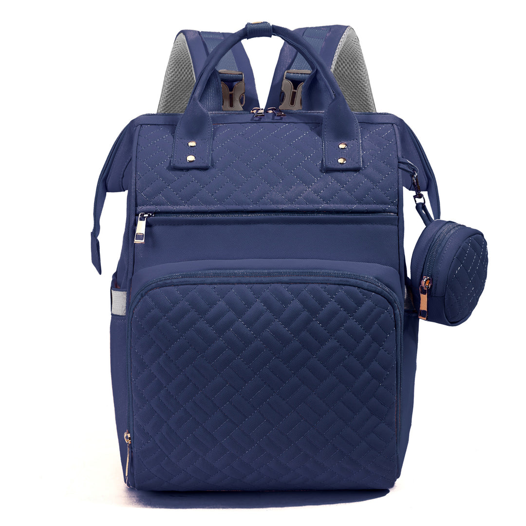 Quilted Multi-Functional Backpack Kalsten