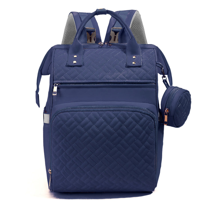 Quilted Multi-Functional Backpack Kalsten