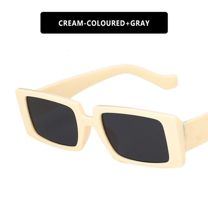 Ladies fashionable square sunglasses in elegant retro style Kalsten