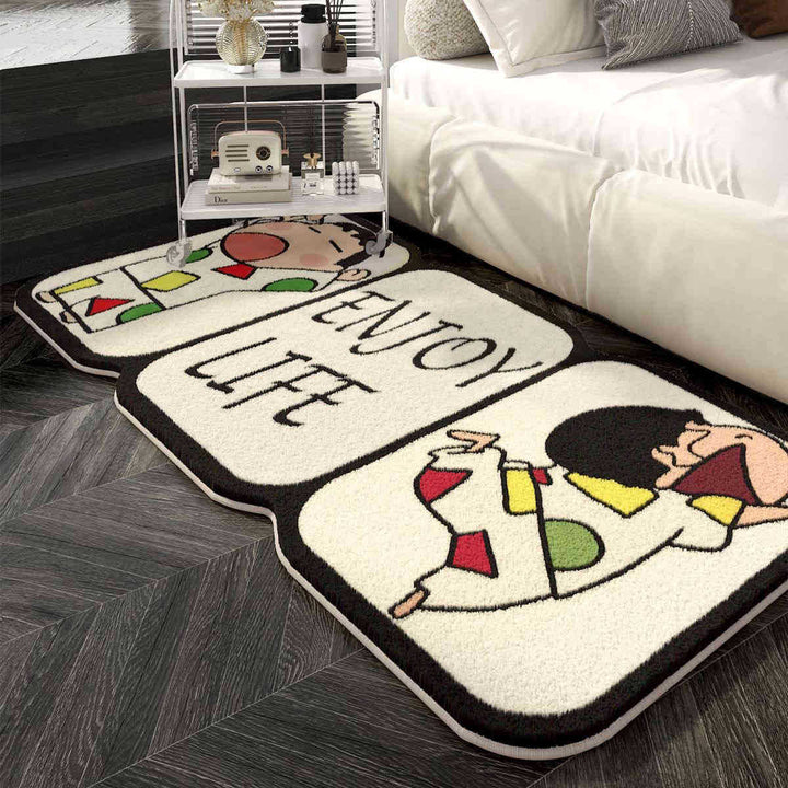 Fun Cartoon-Themed Indoor Area Rug