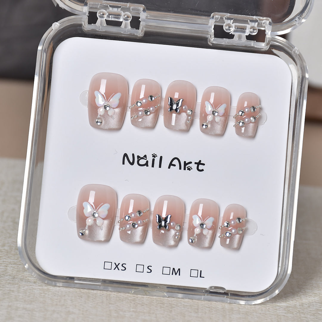 Premium Glamorous Press-On Nail Extensions Kalsten