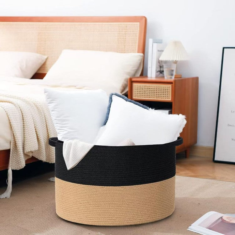 Stylish storage basket made of durable material Kalsten