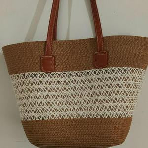 Trendy Woven Beach Bag Kalsten