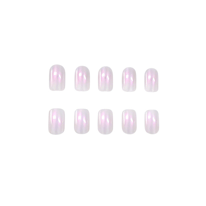 Glossy Reflective Nail Enhancements Kalsten