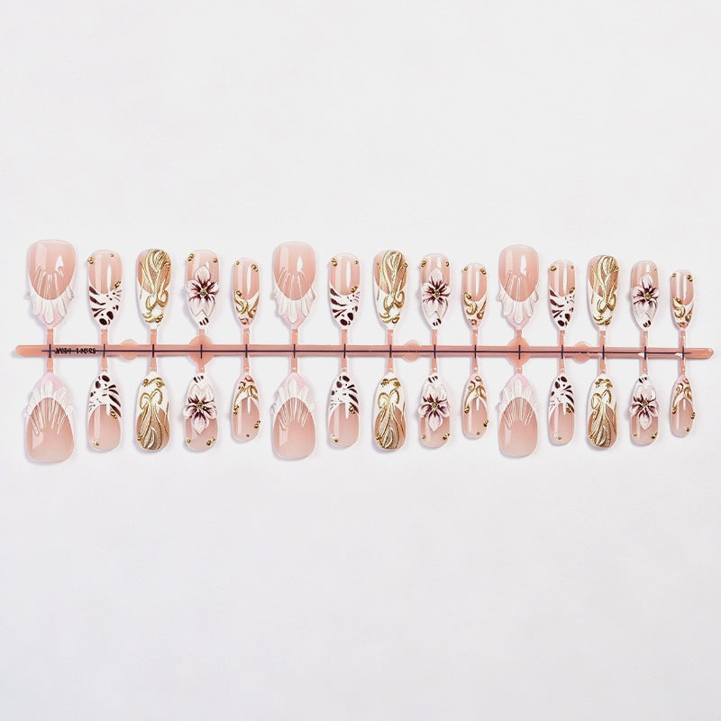 Artificial nail set with elegant design Kalsten
