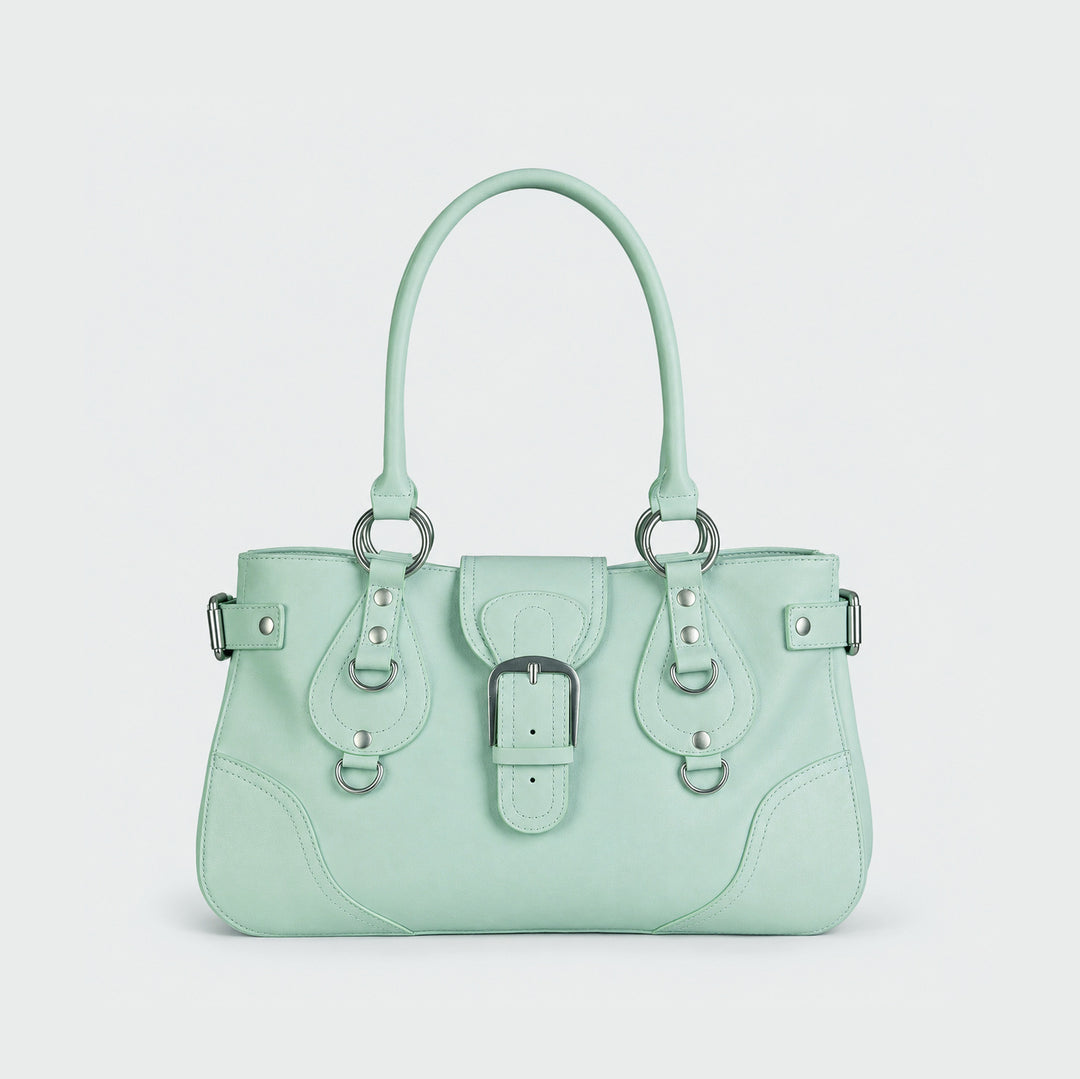 Structured Handheld Tote Bag