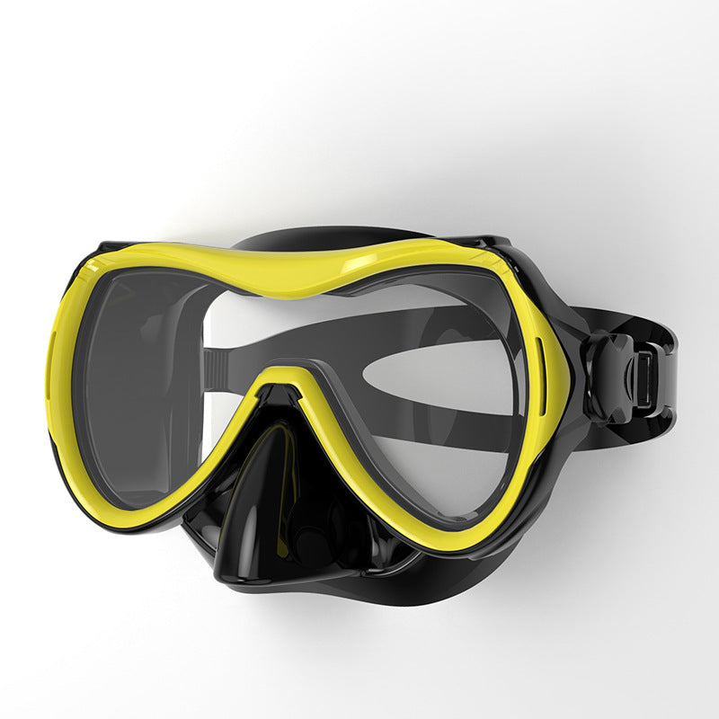 Diving mask with soft silicone edge and wide field of vision Kalsten