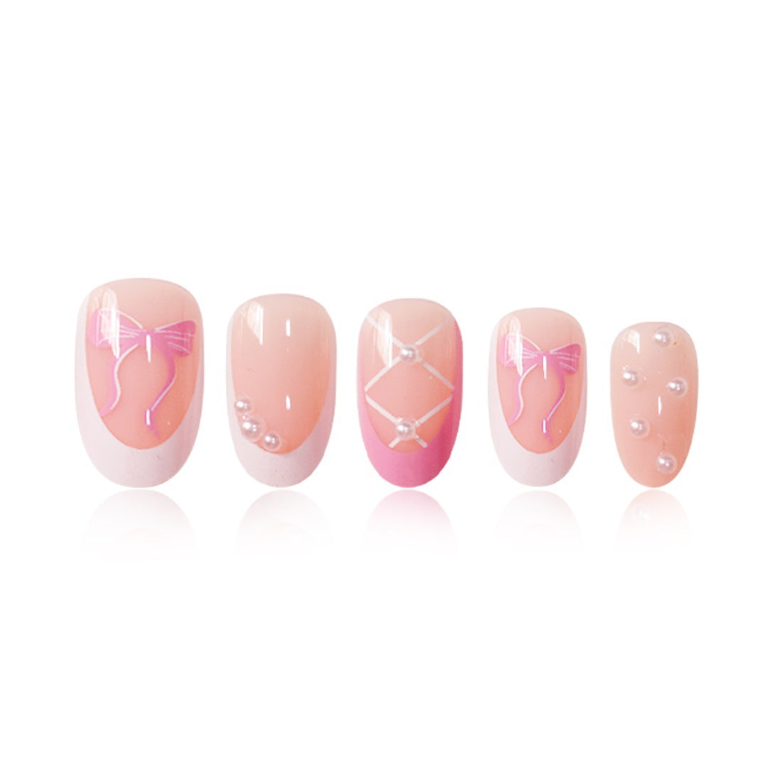 Elegant Decorative Press-On Nail Set Kalsten