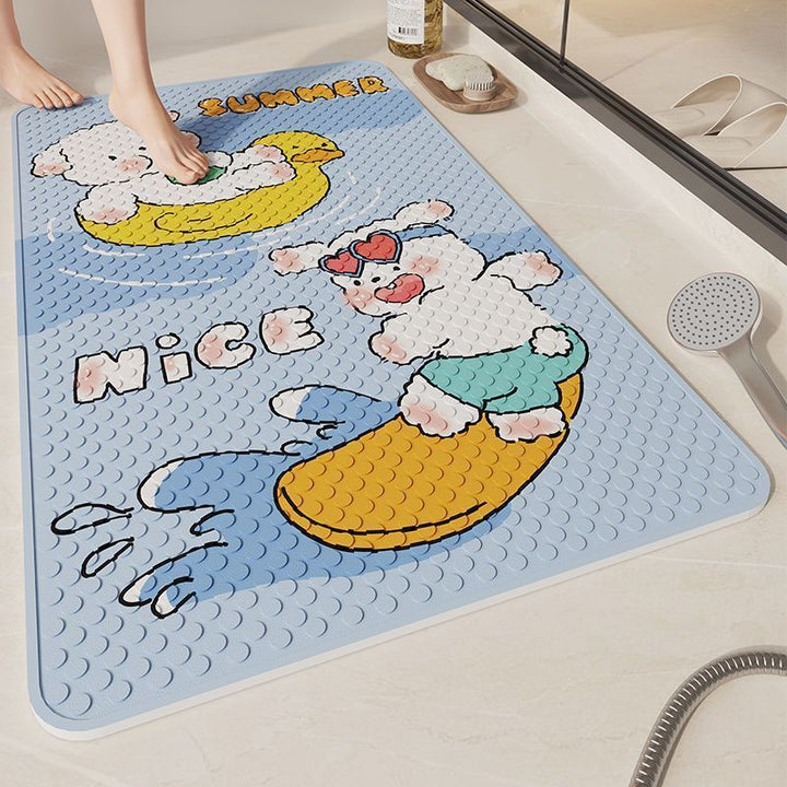 Cartoon-Themed Bath Mat Kalsten