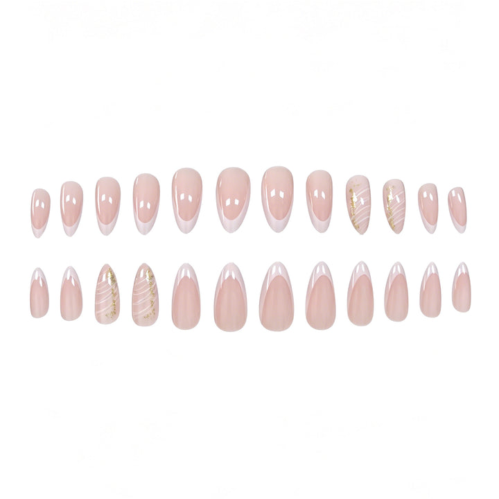 Elegant French Tip Gel Nail Enhancements Kalsten 1789915803