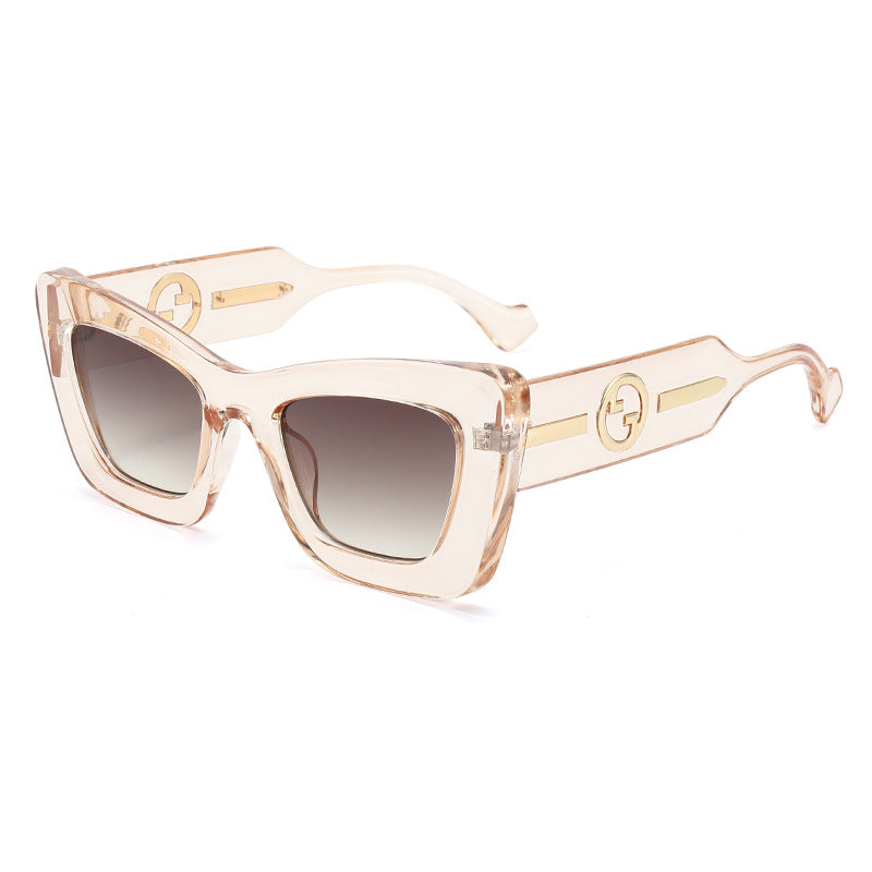 Women's designer sunglasses with distinctive geometric frame and high-quality craftsmanship Kalsten