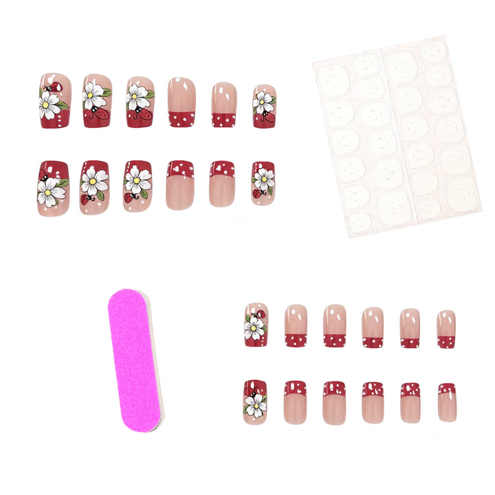 Cute Floral Nail Art Enhancements Kalsten