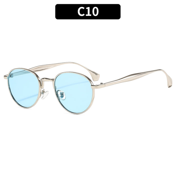 Chic Round Frame Sunglasses