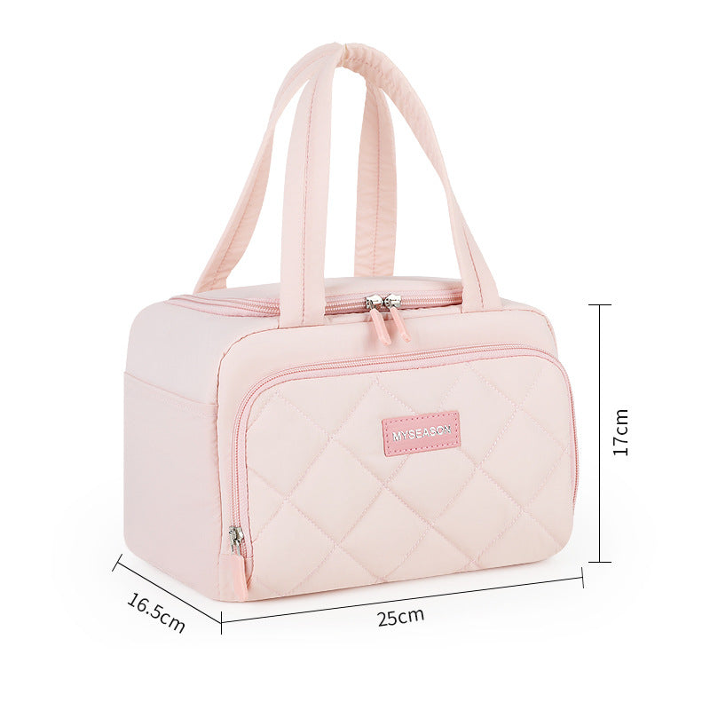 Insulated Quilted Lunch Cooler Bag Kalsten