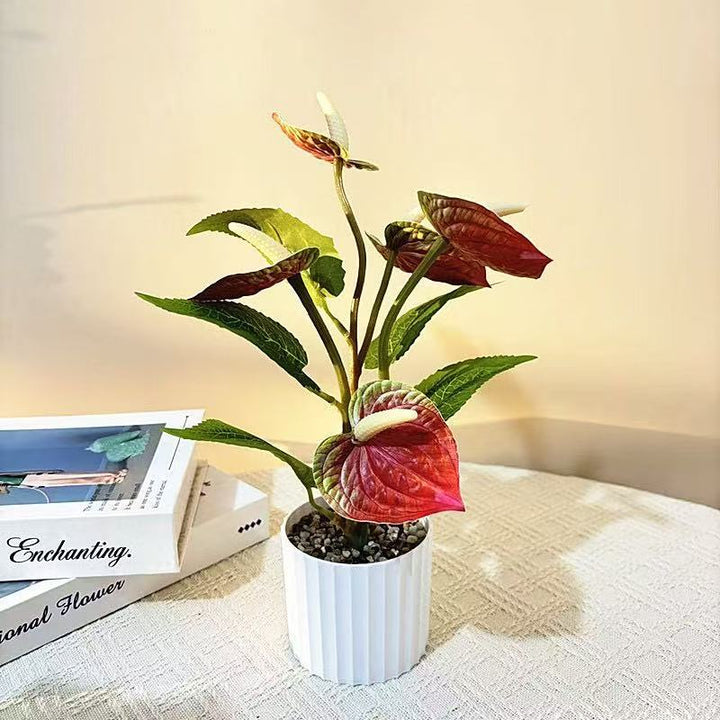 Artificial Orchid Plant Arrangement 1790480743 Home Decor