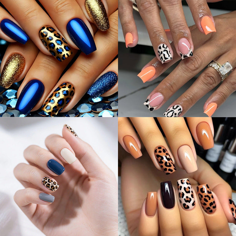 Artistic Animal Print Nail Art Set Kalsten