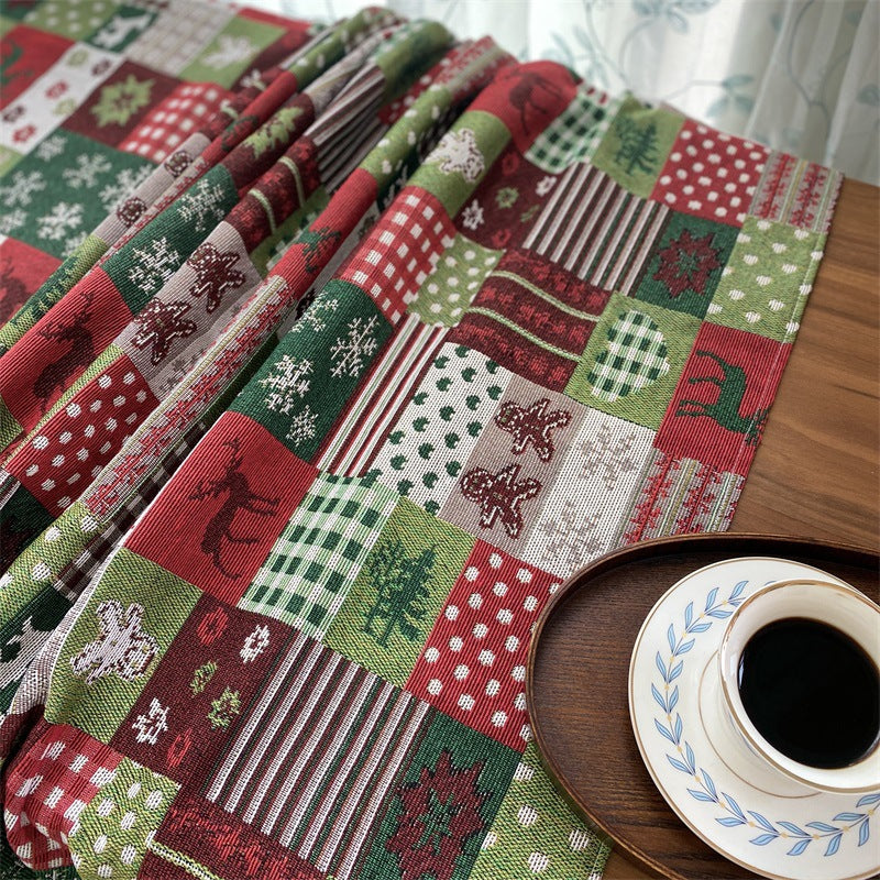 Decorative Floral Tapestry Blanket