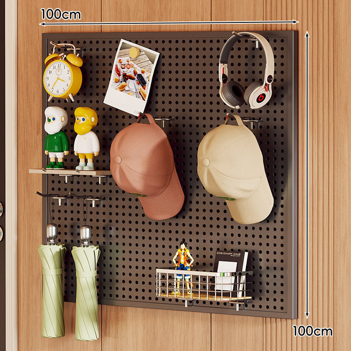Wall-Mounted Pegboard Organizer