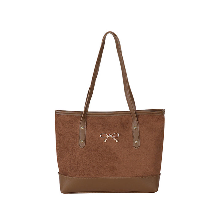 WoStylish Faux Suede Tote Bag Kalsten