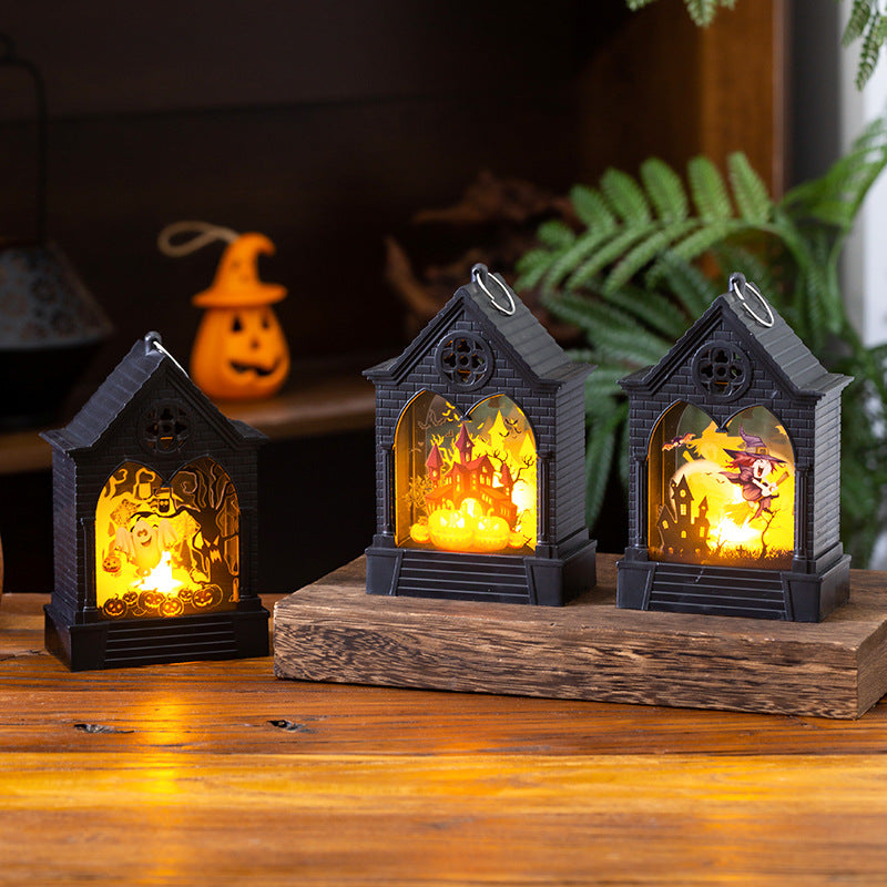 Creepy Lantern with LED Effects