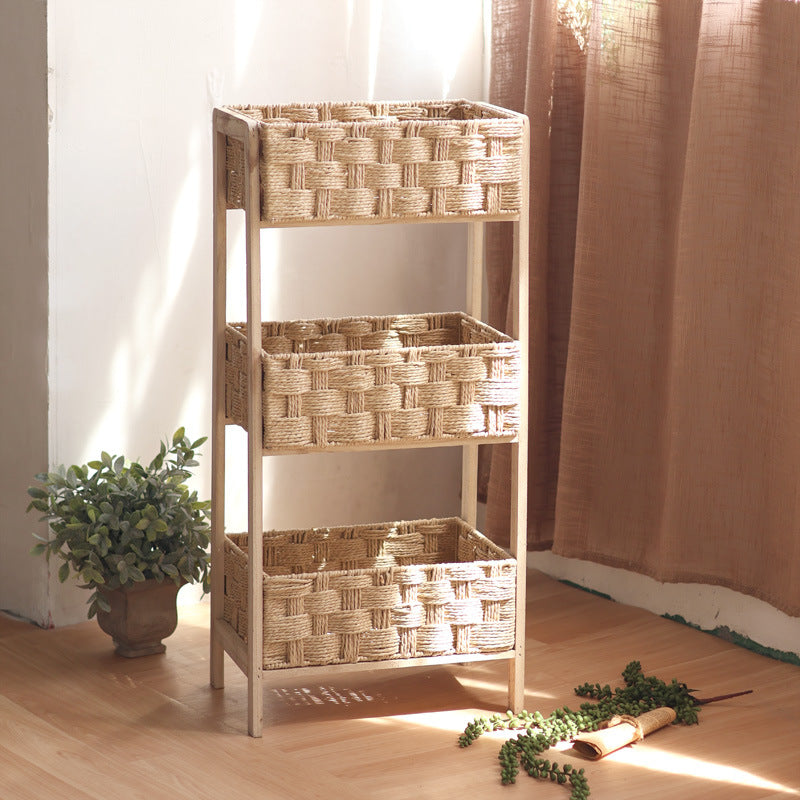 Beef Storage Tower with Woven Baskets Kalsten