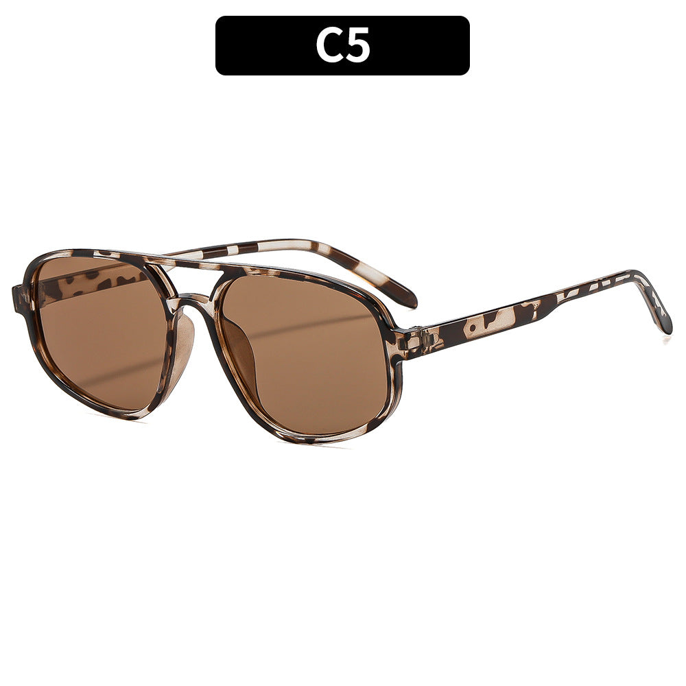 Modern Geometric Oversized Sunglasses